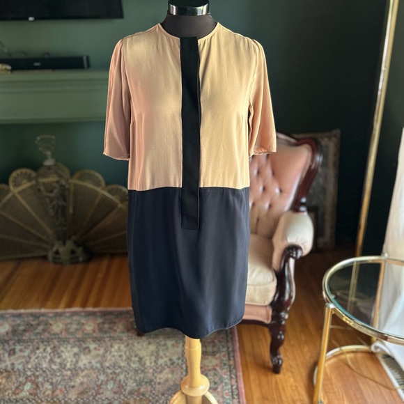 Victoria Beckham Colour Block Shift Dress - Picture 11 of 11